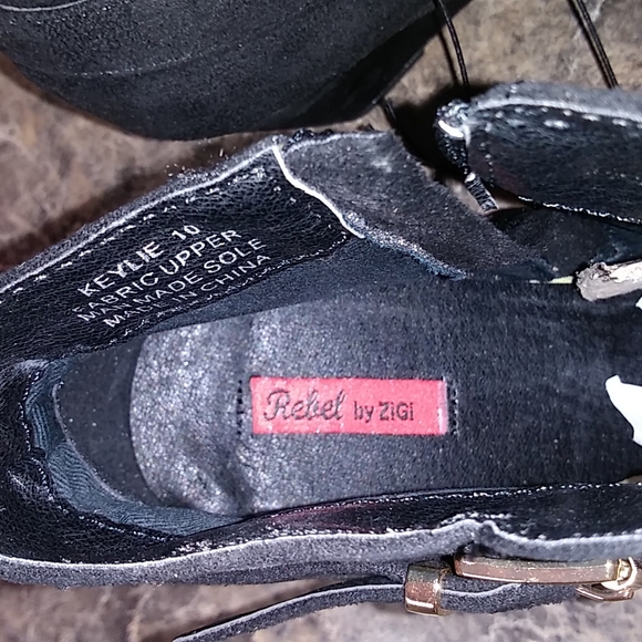LAST ONE!! ZIGINY Zigi Soho Keylie Suede Wedge Boots - Picture 8 of 10